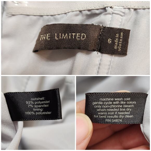 The Limited Gray Strapless Gray Fitted Body Con Pockets Cocktail Dress, 6 - Picture 8 of 8